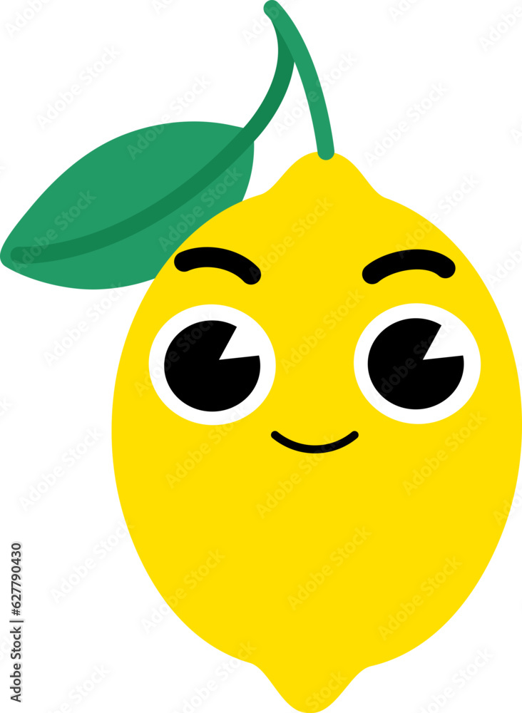 Lemon Face Soft Smile Lemon Face Soft Smile