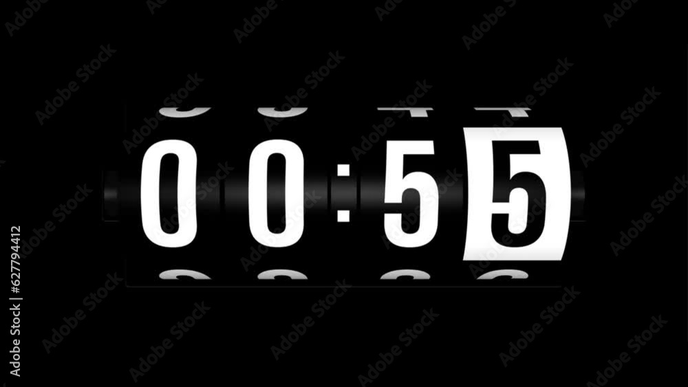 timer with mechanical numbers timer with mechanical numbers