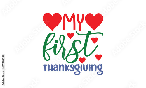 my first thanksgiving