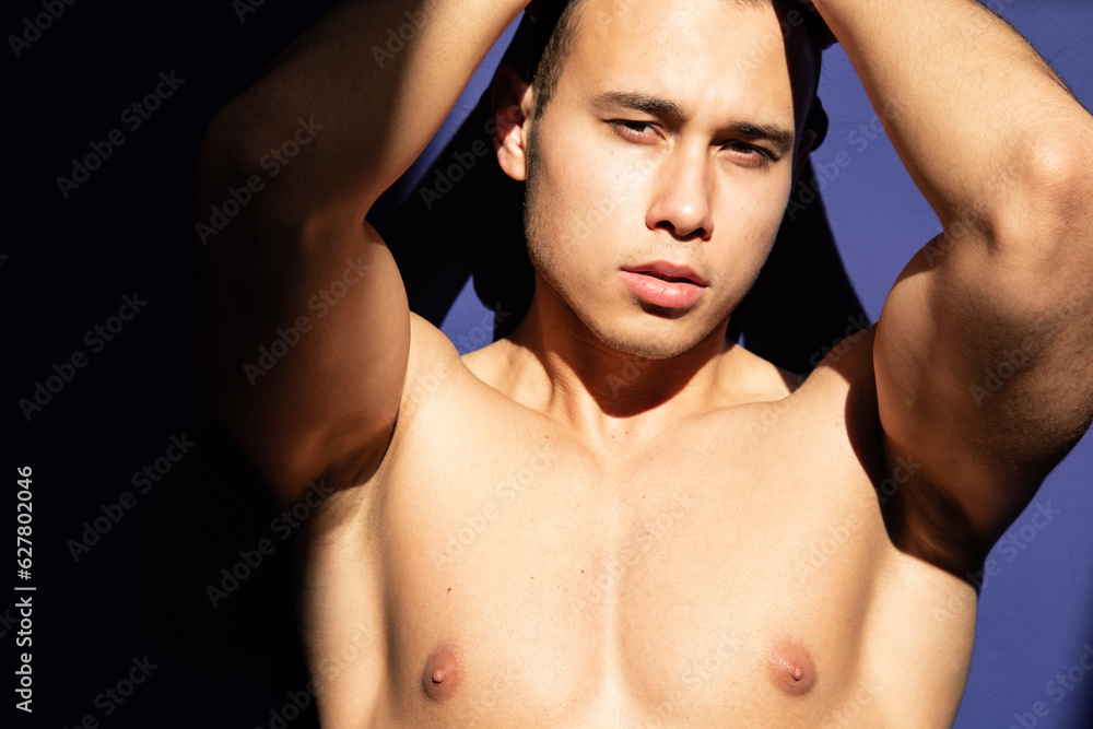 Young attractive guy is resting and posing at home. Young attractive guy is resting and posing at home.