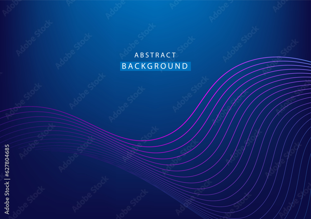 Abstract modern blue background template. High tech line frame. Concept technology, futuristic, big data, Ai, network, business, online, financial, presentation, banner, ads Abstract modern blue background template. High tech line frame. Concept technology, futuristic, big data, Ai, network, business, online, financial, presentation, banner, ads