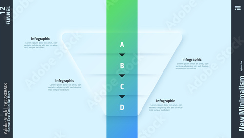 Modern Neumorphism Infographic Template