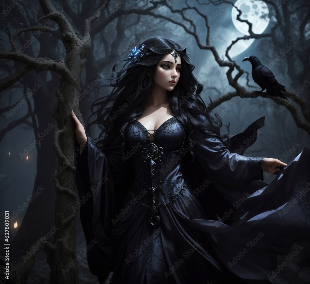 Veil of the Moonlit sorceress