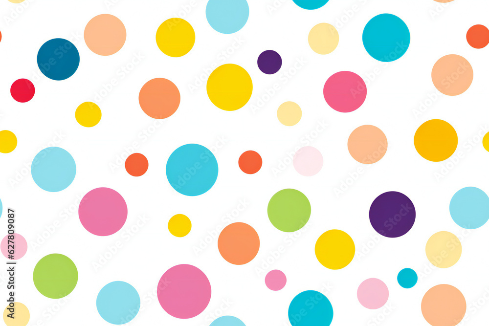 Polka dot background. Generative AI Polka dot background. Generative AI