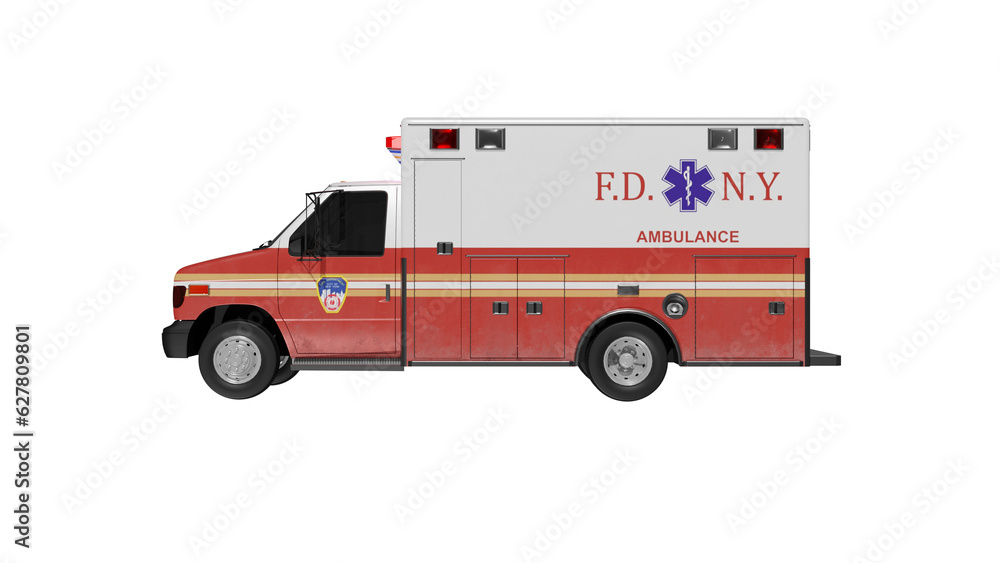 ambulance car isolated on white ambulance car isolated on white