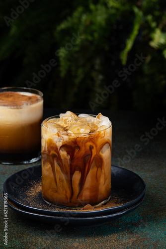 Cup of cold coffee 