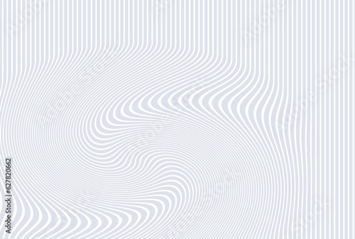 White background with grey wavy lines, technical texture, decorative style, light shade, space structure