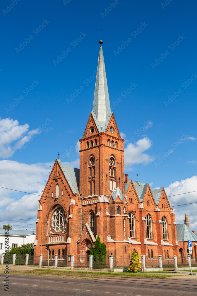 Daugavpils Lutheran Church of Martin Luther. Latvia