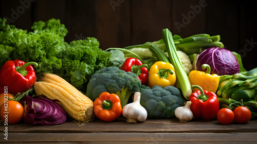 Colorful Fresh Vegetables
