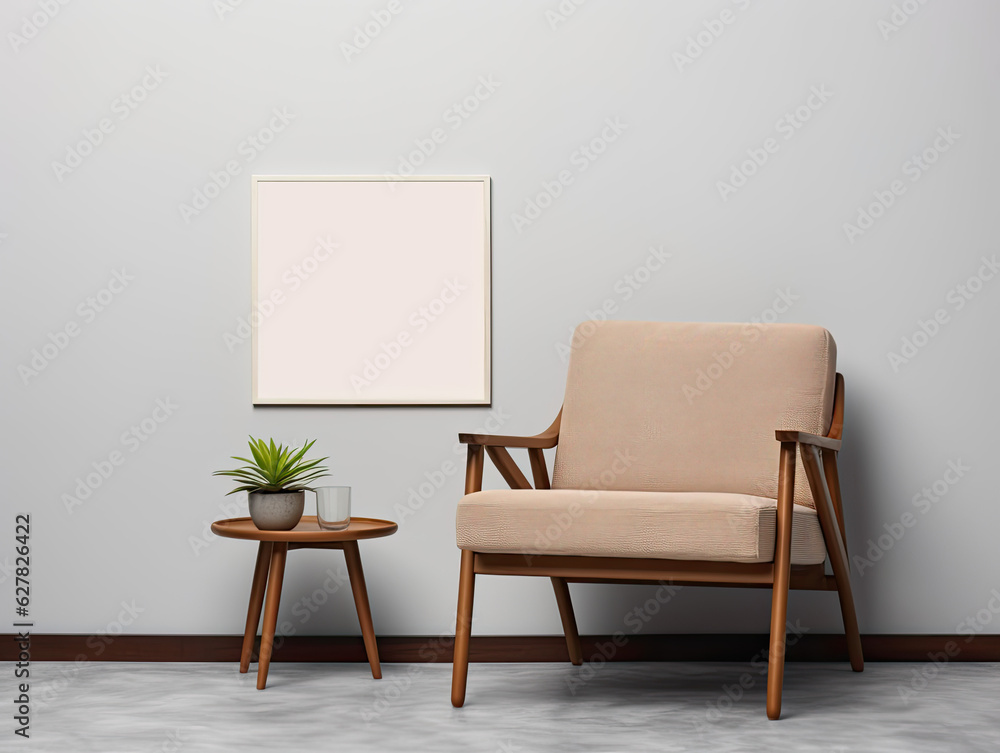 frame on wall, mockup, copy space frame on wall, mockup, copy space