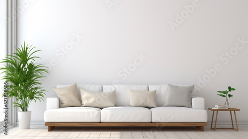 Sofa am Wand