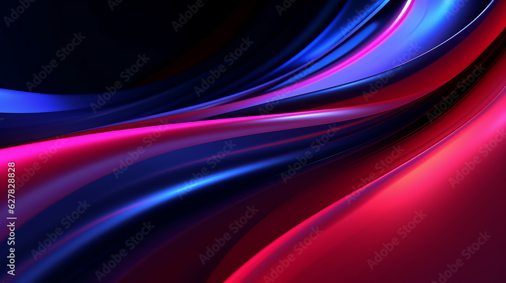 A vibrant and colorful abstract background with flowing waves A vibrant and colorful abstract background with flowing waves