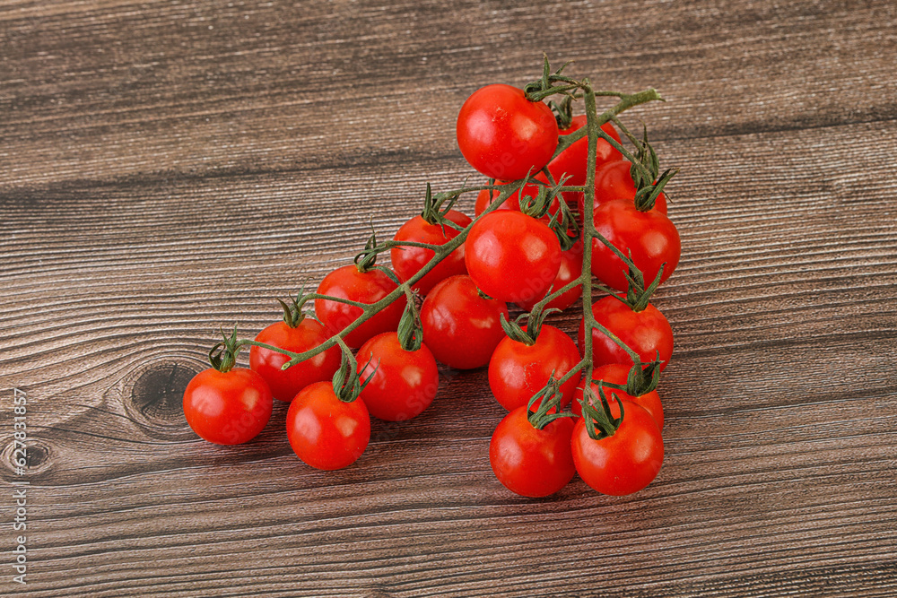 Ripe sweet Cherry tomato branch Ripe sweet Cherry tomato branch