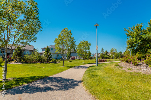 Owen R. Mann Park in the city of Saskatoon, Canada