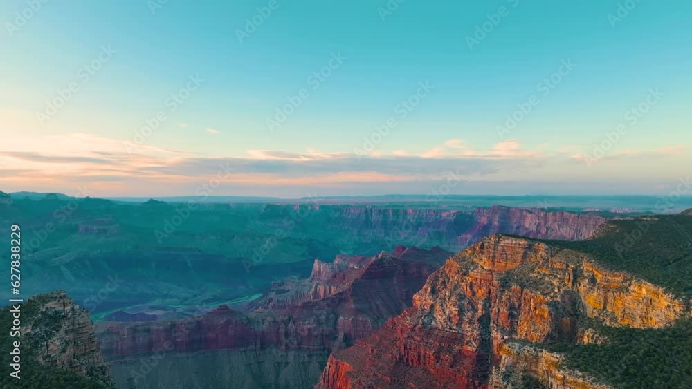 Cinematic Aerial View of Grand Canyon National Park | Sunny Summer Drone 4K Cinematic Aerial View of Grand Canyon National Park | Sunny Summer Drone 4K