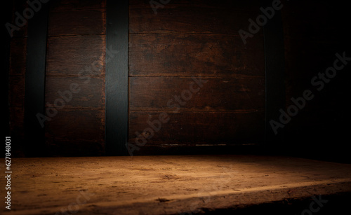 Fotografie, Tablou background of barrel shape, free, empty, space