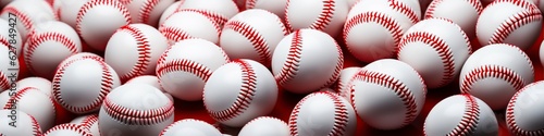 illustration,baseball ball,website header , generative ai