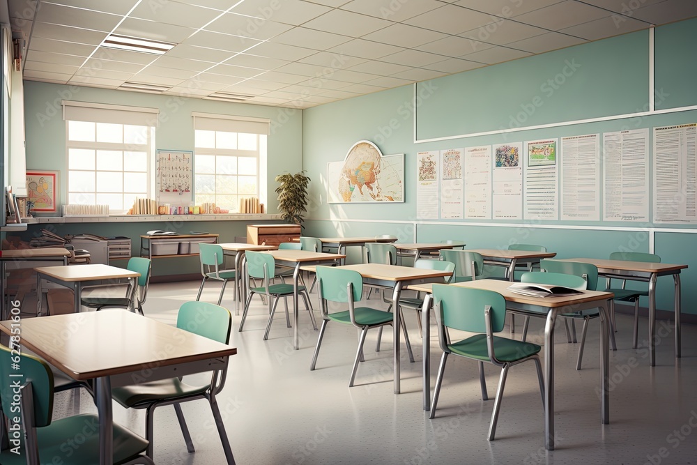 Dynamic Classroom: Fostering Learning and Growth, Created using Generative AI Dynamic Classroom: Fostering Learning and Growth, Created using Generative AI