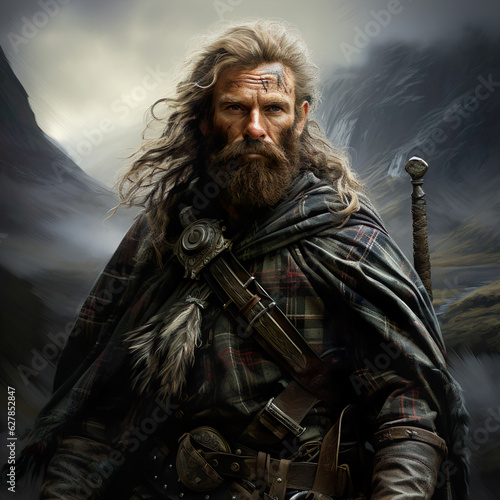 Scottish highlander adventurer