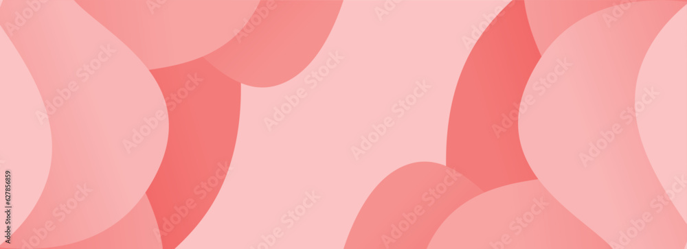 pink background with monochrome style for banner design template