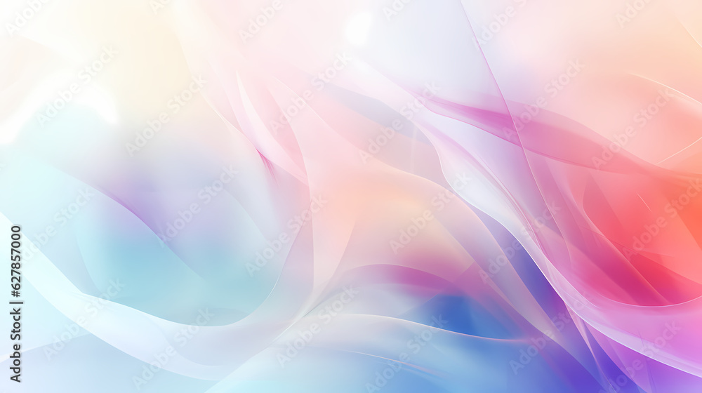 Abstract light color background with waves. Generative AI Abstract light color background with waves. Generative AI