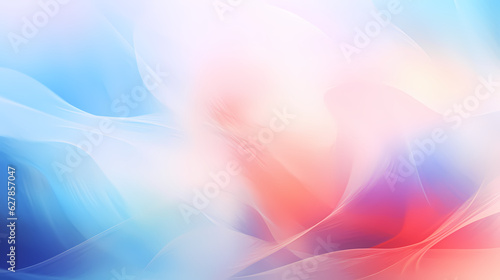 Abstract light color background with waves. Generative AI
