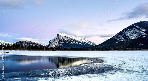 Mount Rundle. Alberta, Canada