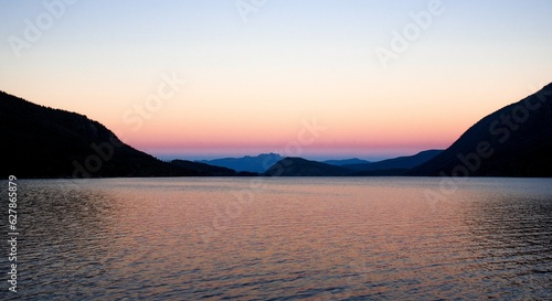 Sproat Lake. Vancouver Island  British Columbia  Canada.