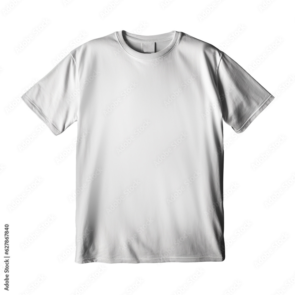 Mock up unisex white T-shirt template for your design Mock up unisex white T-shirt template for your design