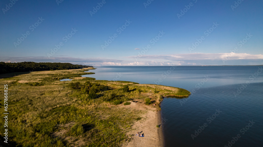 Baltic Sea, Ocean, lake, Krynica Morska - obrazy, fototapety, plakaty 