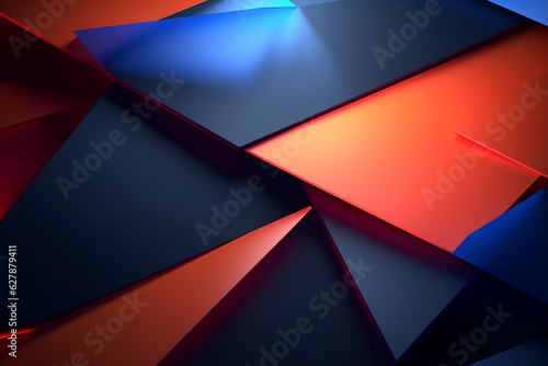 abstract background with triangles  abstract background with a futuristic design 