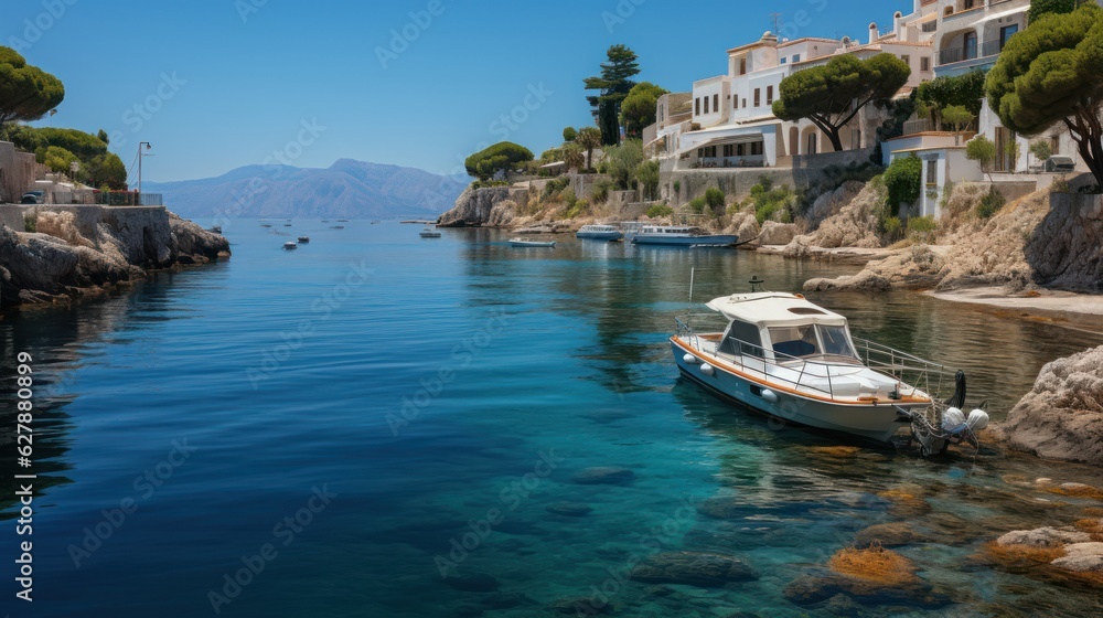 Hydra Harbour Hideaway: Your Greek Island Retreat, generative ai