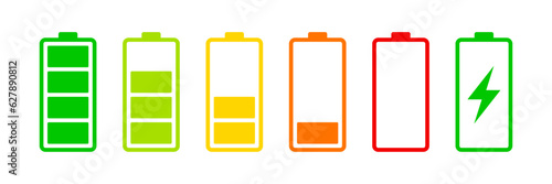 Battery charge level set
