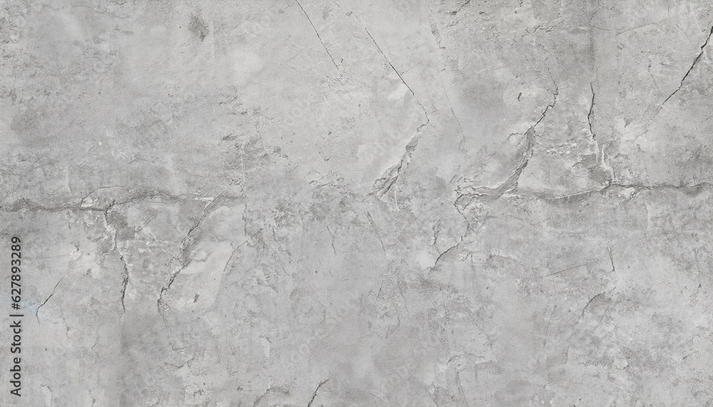 Fototapeta premium Crack grunge grey tone concrete floor abstract background, Cement wall texture background, it can be use for interior-exterior home decoration and ceramic tile surface.