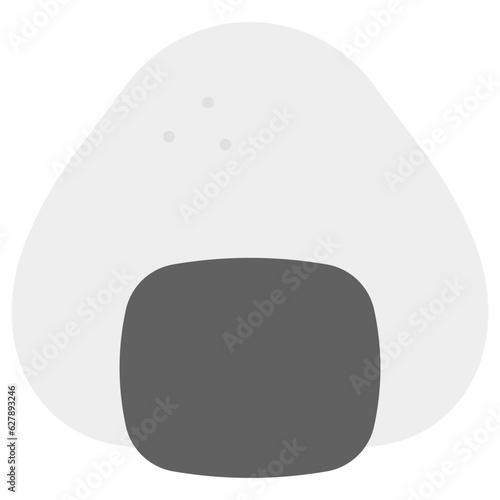 onigiri flat icon