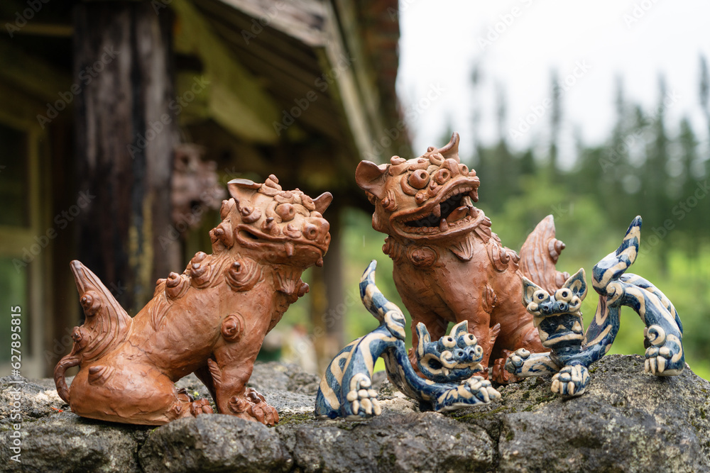 Obraz premium 沖縄 シーサー