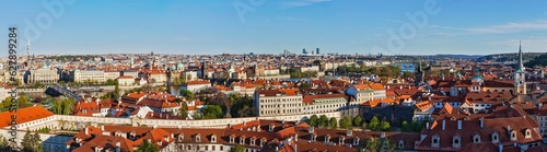 Panoramic view of Prague from Prague Castle