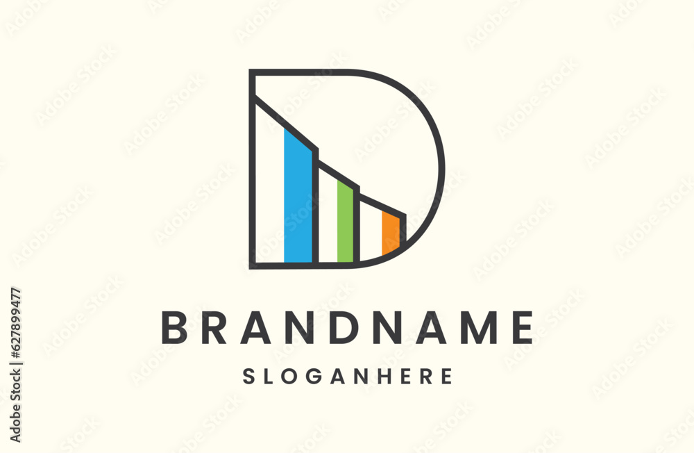 Letter d building logo icon design template vector Letter d building logo icon design template vector