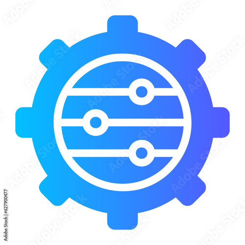 settings gradient icon