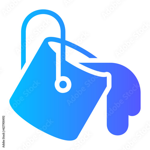 paint bucket gradient icon