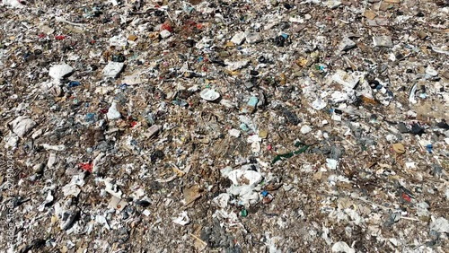 Wallpaper Mural Aerial shot of trash at a landfill. Torontodigital.ca