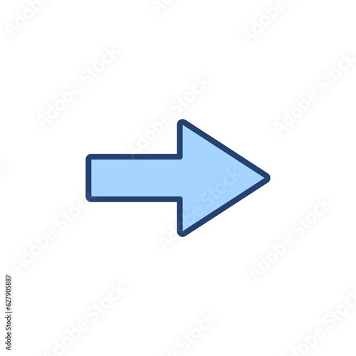 Free Download Arrow icon vector. Arrow sign and symbol for web design. - GFXLoad