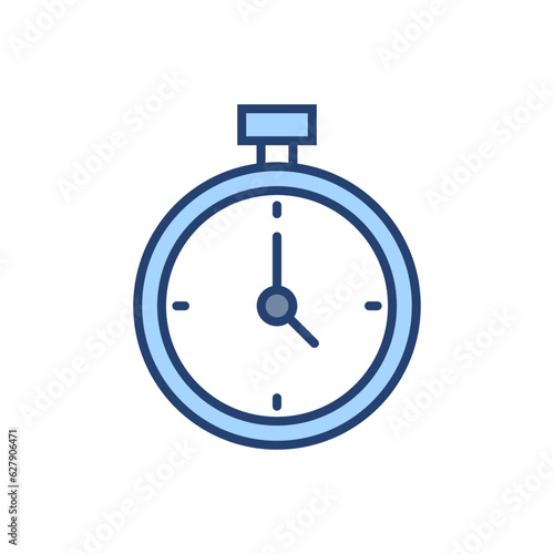 Stopwatch icon vector. Timer sign and symbol. Countdown icon. Period of time