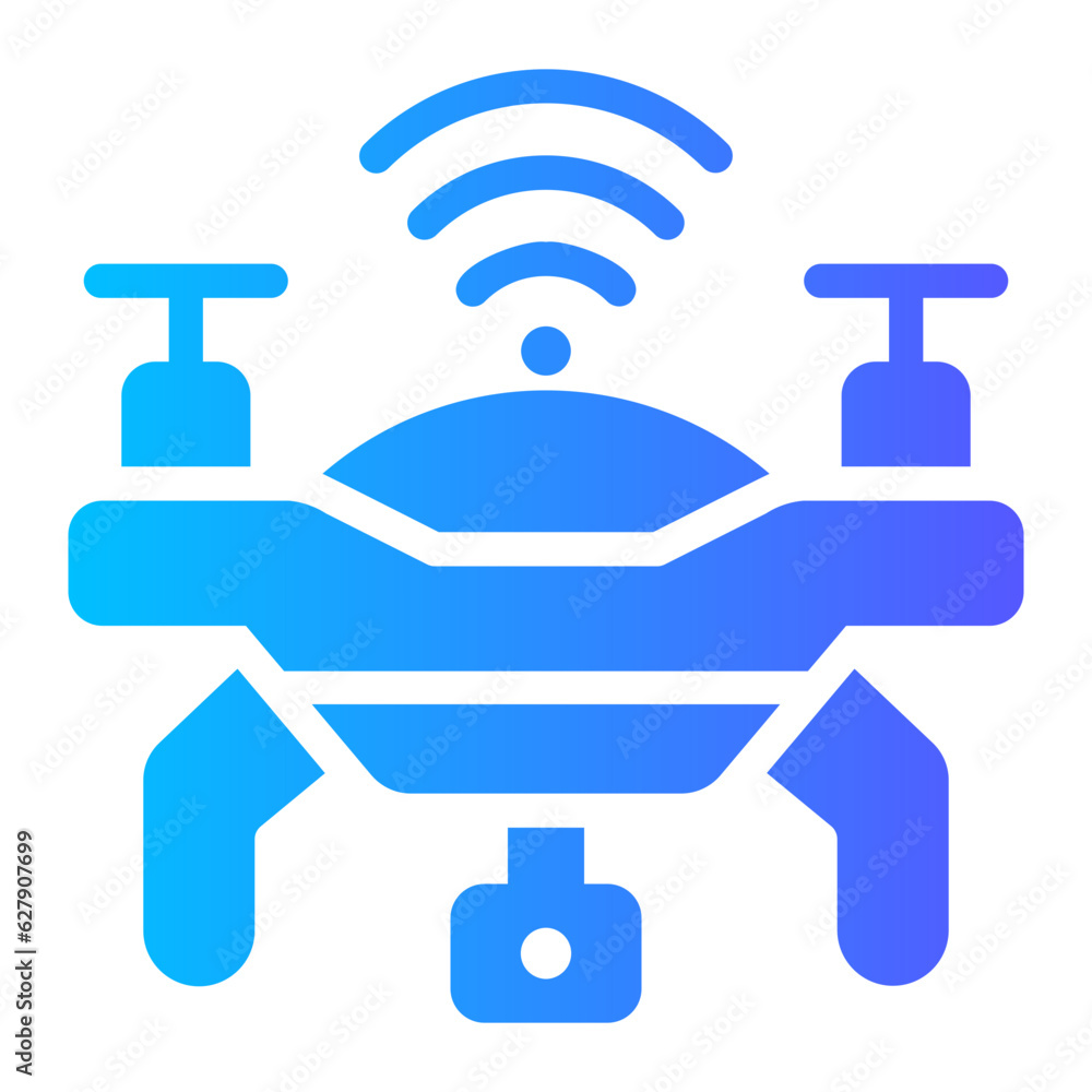 drone Gradient icon drone Gradient icon