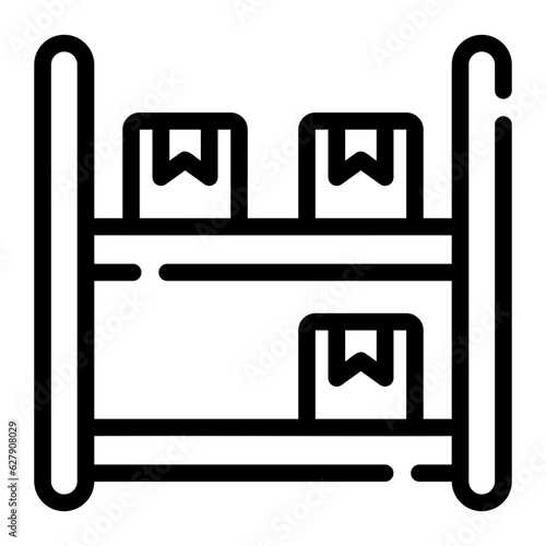 storage Line Icon