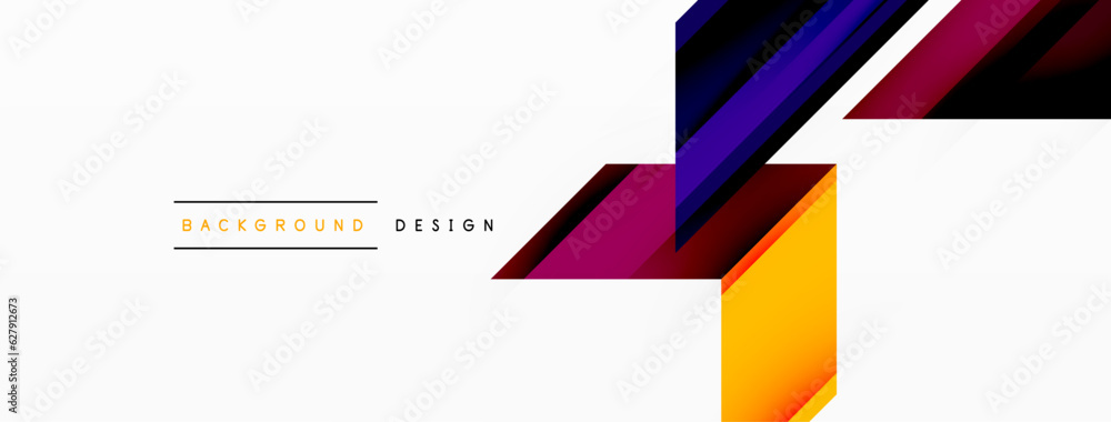 Visually striking background design featuring dynamic geometric lines and arrows. This captivating composition combines movement and precision, creating an engaging and visually appealing graphic