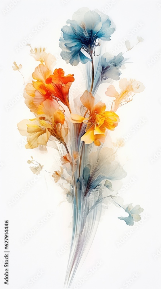 bouquet of irises bouquet of irises