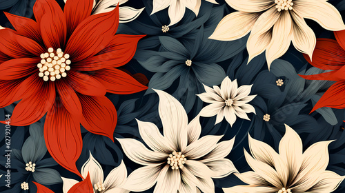 abstract pattern flower