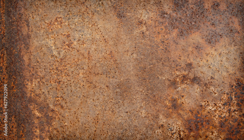 Empty brown rusty stone or metal surface texture.