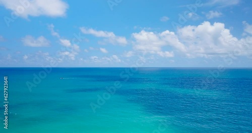 Wallpaper Mural A short film of drones flying over the sea off the coast with blue water and clear skies. Filmed with high quality film cameras. DCI 4K ProRes422 Torontodigital.ca